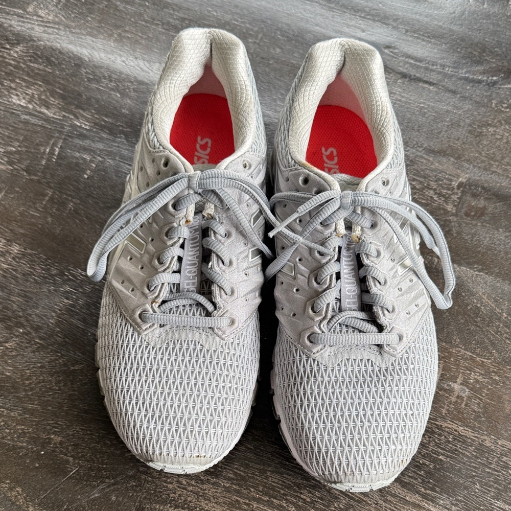 ASICS Light Gray Athletic Sneakers